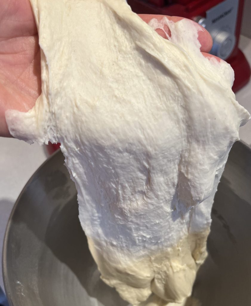 pate à pain de mie teste de la membrane étape 3