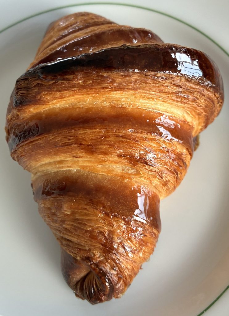 croisant avec paton de chemisage
